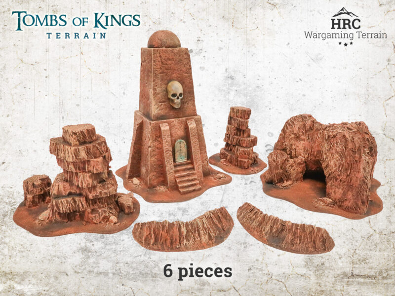 Cursed Temple Set - HRC Wargaming Terrain