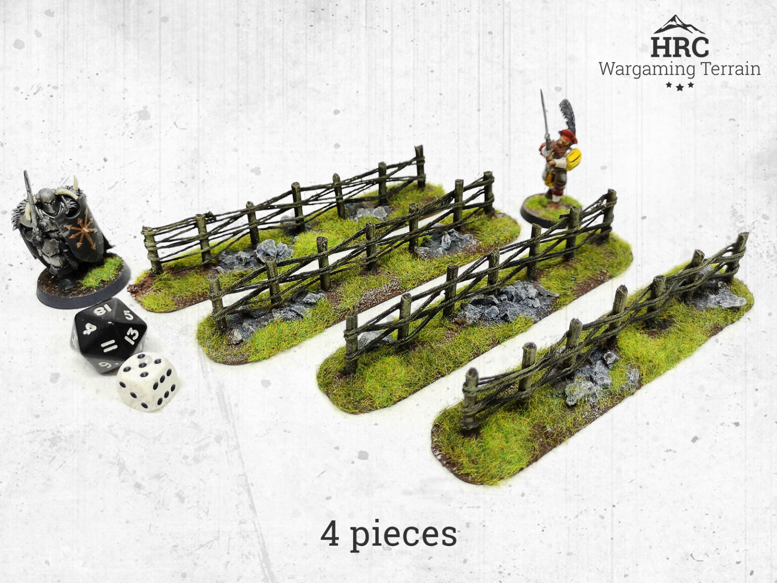 Walls & Fences - HRC Wargaming Terrain