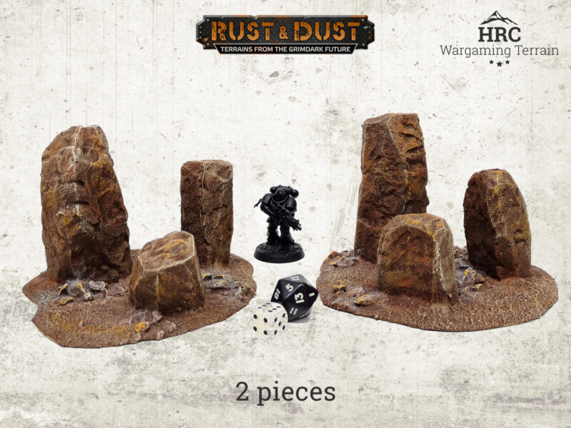 Scatter Rocks - Mars - HRC Wargaming Terrain