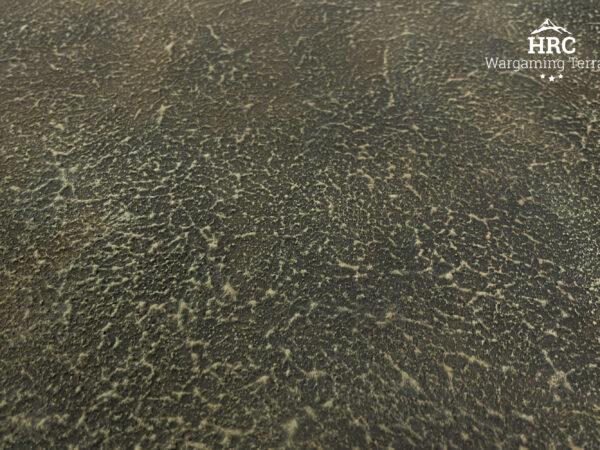 Detailed mud-churned texture and cracked earth on a professionaly painted battle board.